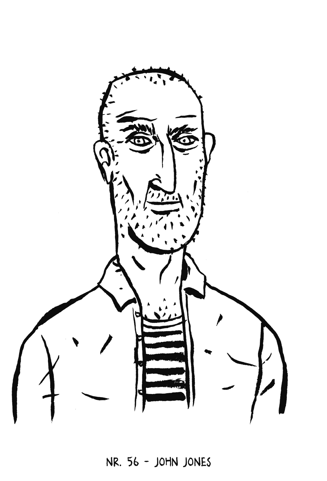 Nr 56 - John Jones, illustratie van Johnny Bekaert