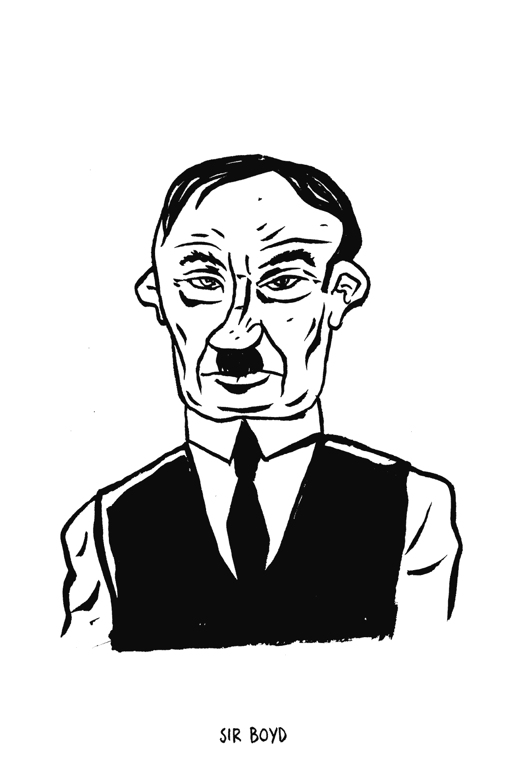 Sir Boyd, illustratie van Johnny Bekaert