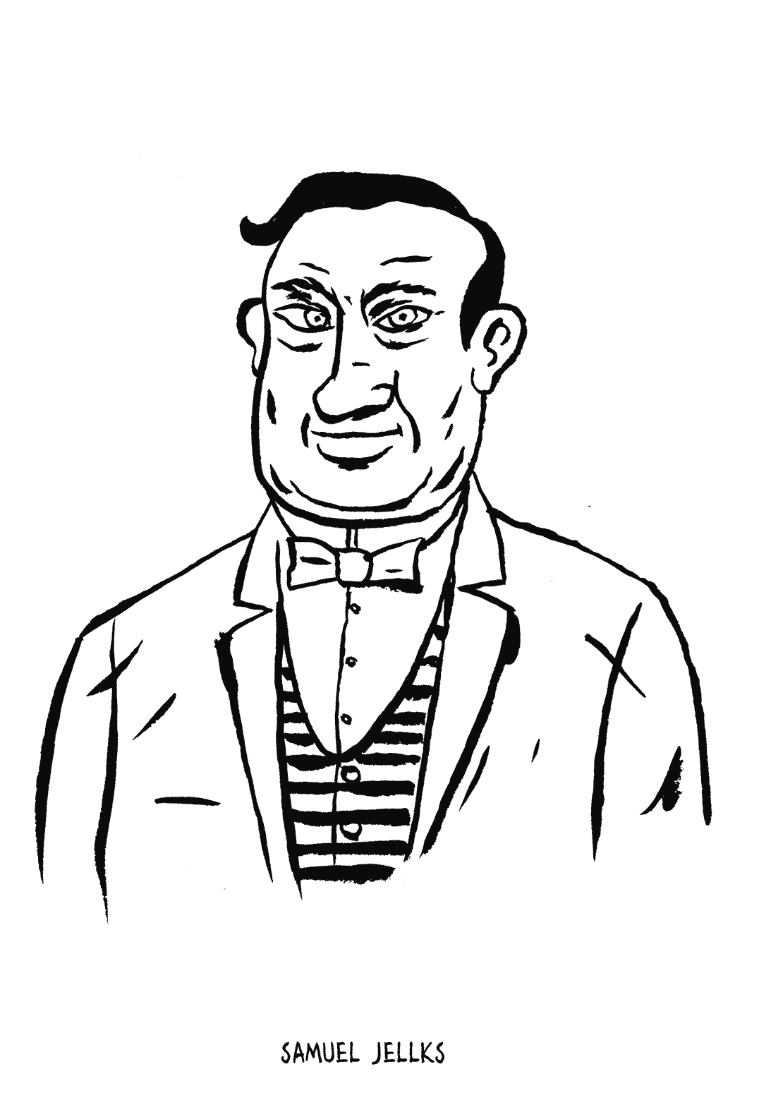 Samuel Jellks, illustratie van Johnny Bekaert