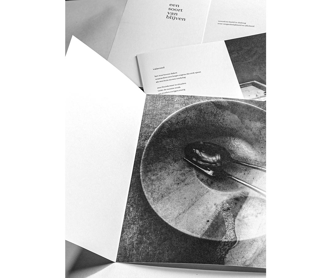 Een soort van blijven: Woord en beeld in dialoog over afscheid en vergankelijkheid