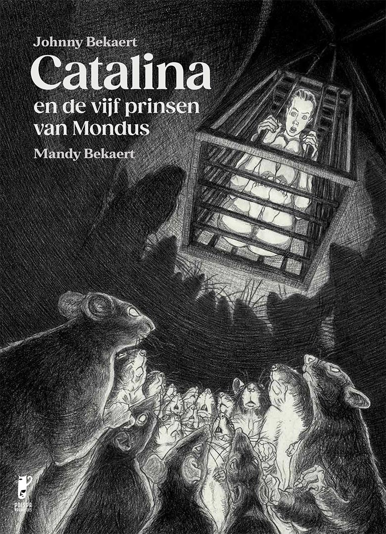 Catalina en de vijf prinsen van Mondus, een illustrated novel door Johnny Bekaert en Mandy Bekaert